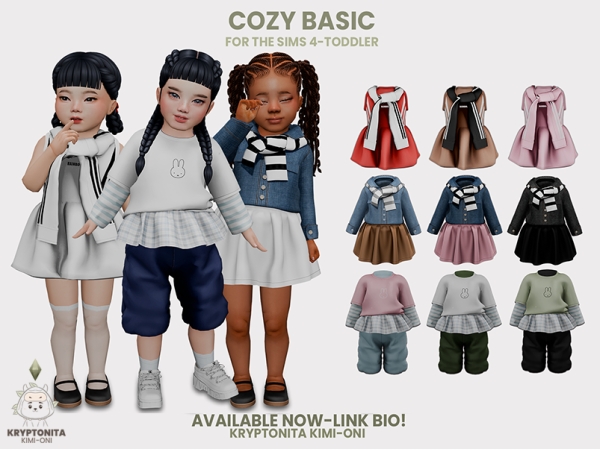 Maxis Match Cozy basic - The Sims 4 Custom Content