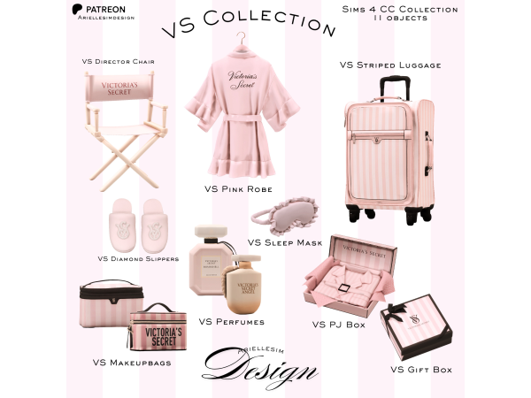 Alpha The VS Collection by ArielleSimdesign - The Sims 4 Custom Content