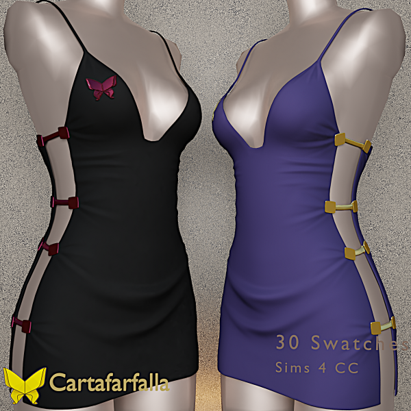 Alpha Cartafarfalla VARELLE by cartafarfalla - The Sims 4 Custom Content
