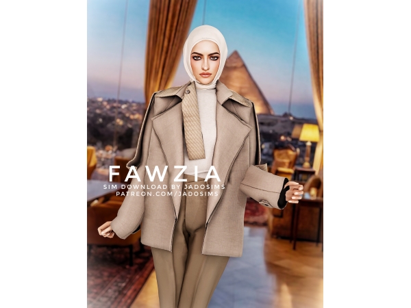 Alpha Fawzia (Sim Download) - The Sims 4 Custom Content