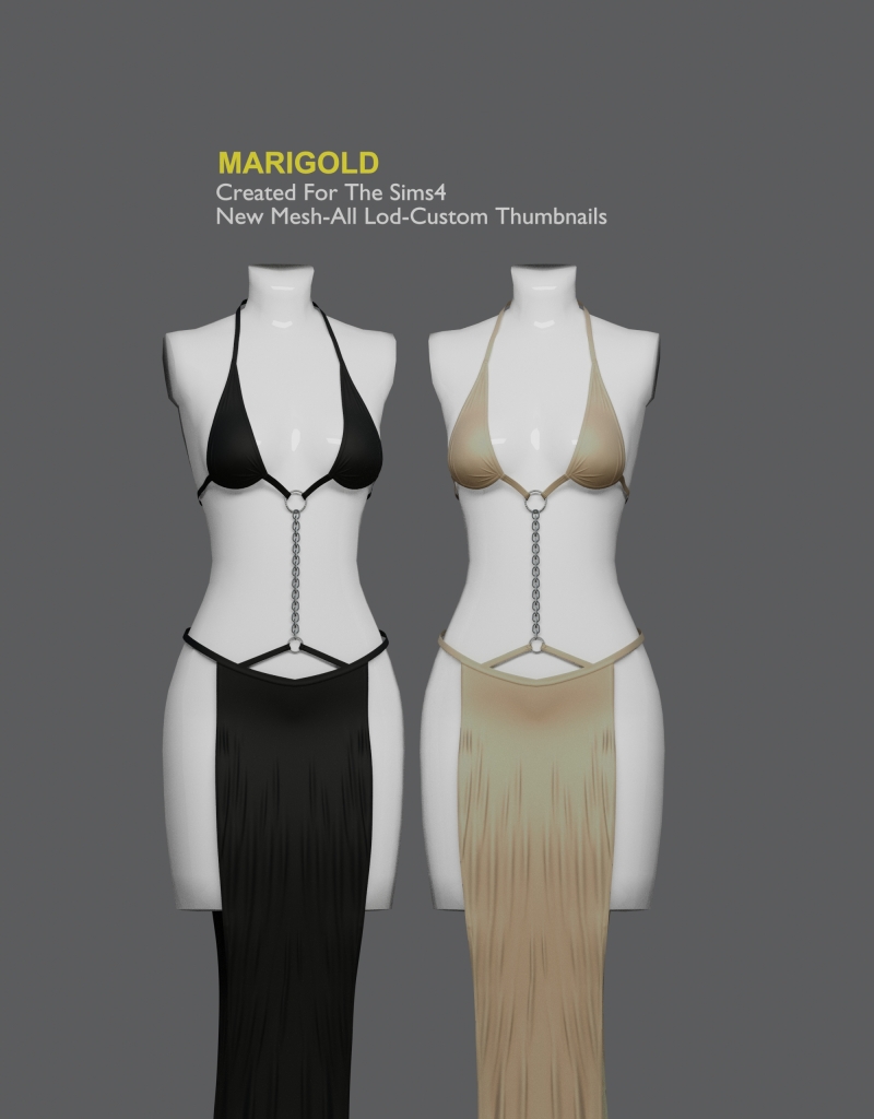 Alpha MARIGOLD TS4_TALIA by marigoldsims - The Sims 4 Custom Content