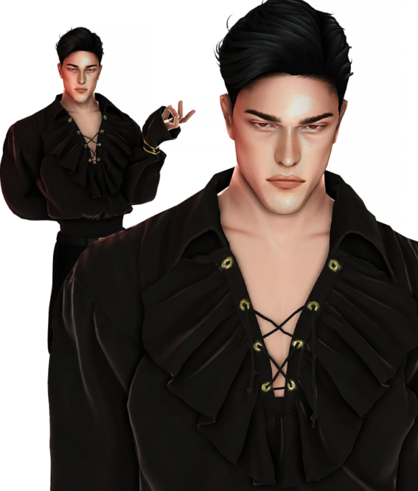 Alpha Франк Фергусон [ by simsfinds - The Sims 4 Custom Content