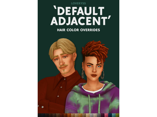 Maxis Match 'Default Adjacent' by loveryss - The Sims 4 Custom Content