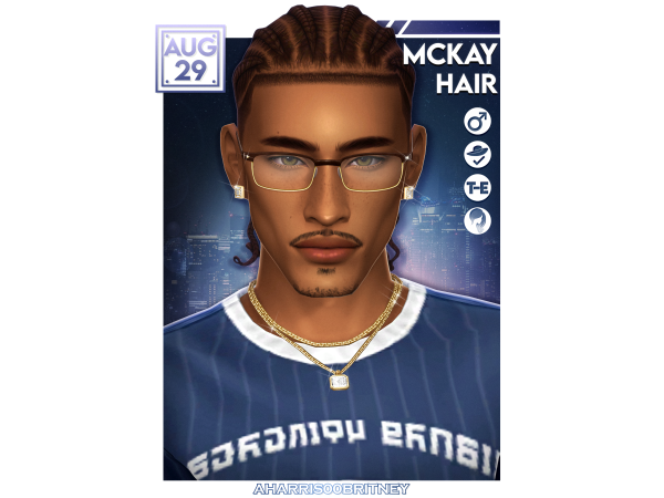 Maxis Match McKay Hair by aharris00britney - The Sims 4 Custom Content