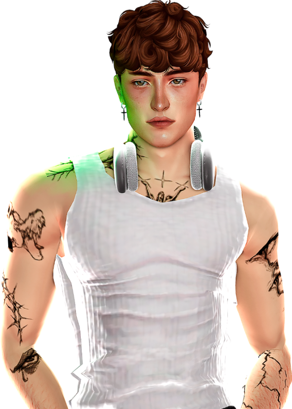 Mix Майкл Боуманн by simsfinds - The Sims 4 Custom Content