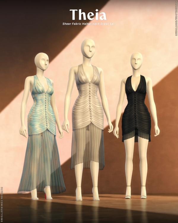 Maxis Match Theia Set by simsfinds - The Sims 4 Custom Content