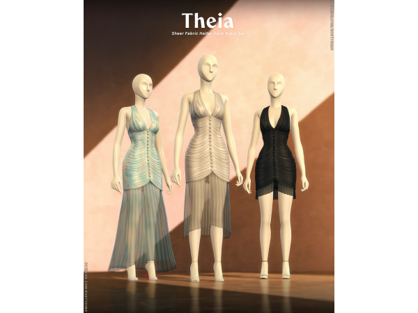 Maxis Match Theia Set by rustysims - The Sims 4 Custom Content
