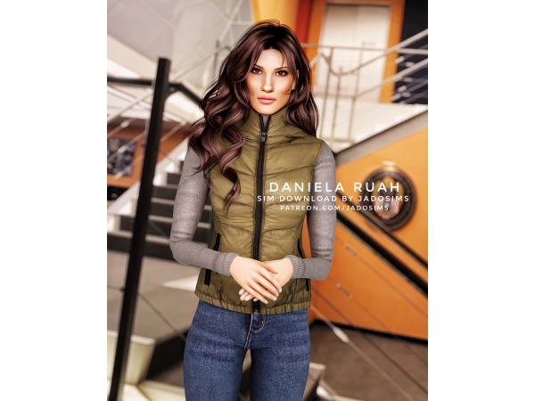 Alpha Daniela Ruah (Sim Download) - The Sims 4 Custom Content