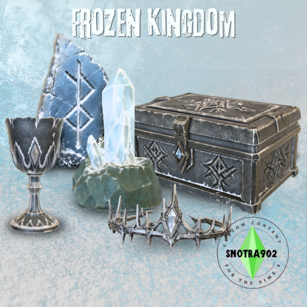 Mix Frozen Kingdom by simsfinds - The Sims 4 Custom Content