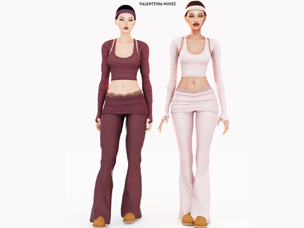 Alpha Angelina Set - The Sims 4 Custom Content