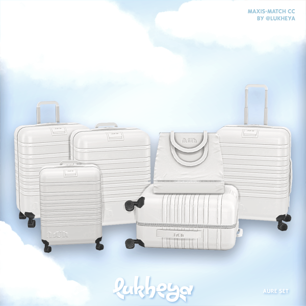 Maxis Match AURE A Travelling Set Override by simsfinds - The Sims 4 Custom Content