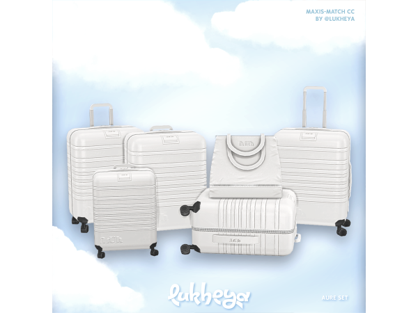 Maxis Match AURE A Travelling Set Override by lukheya - The Sims 4 Custom Content