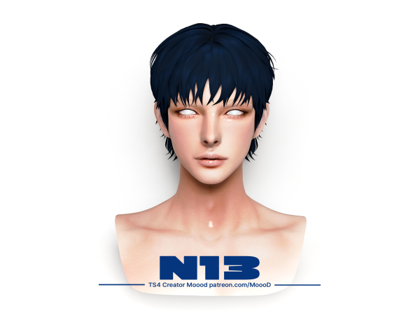 Maxis Match MoooD Maxis Match Hair N13 - The Sims 4 Custom Content