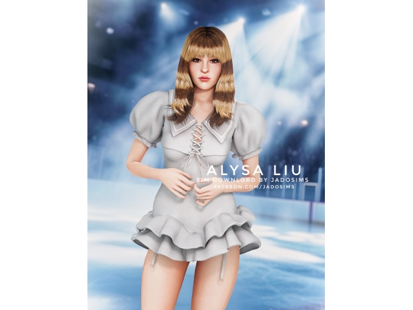 Alpha Alysa Liu (Sim Download) - The Sims 4 Custom Content