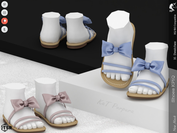 Maxis Match Shoes KP1Q Toddler by KaTPurpura - The Sims 4 Custom Content
