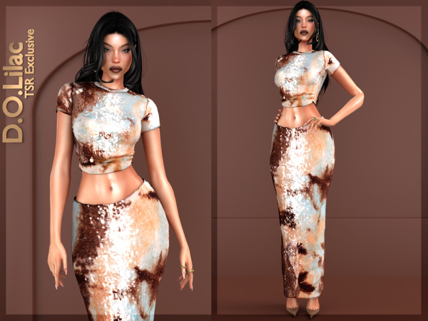 Alpha Mermaid Haze Set - The Sims 4 Custom Content