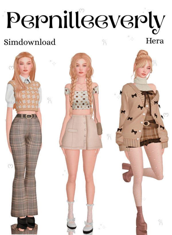 Maxis Match Hera by simsfinds - The Sims 4 Custom Content