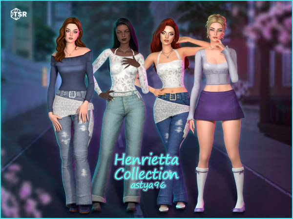 Maxis Match Henrietta Collection by astya96cc - The Sims 4 Custom Content