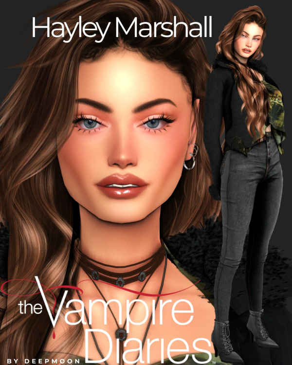 Alpha Hayley Marshall by simsfinds - The Sims 4 Custom Content