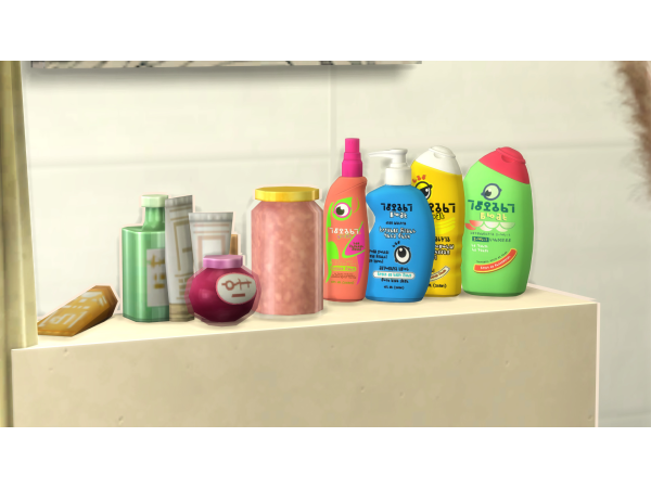 Maxis Match Kool Kidz Bath by SnootySims - The Sims 4 Custom Content
