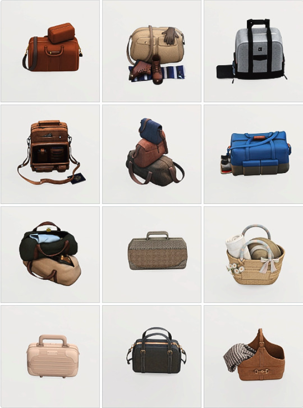 Mix Finds Decor Bags in sims4 by simsfinds - The Sims 4 Custom Content