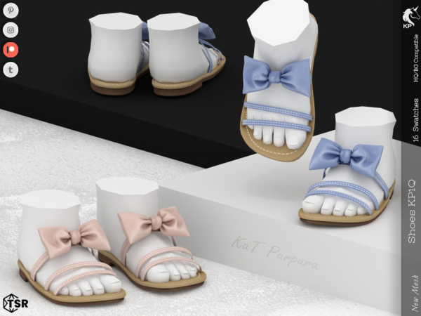 Maxis Match Shoes KP1Q Infant by KaTPurpura - The Sims 4 Custom Content