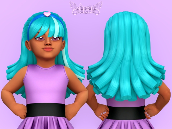 Maxis Match Estrelinha's Hair Accessory Colors - The Sims 4 Custom Content