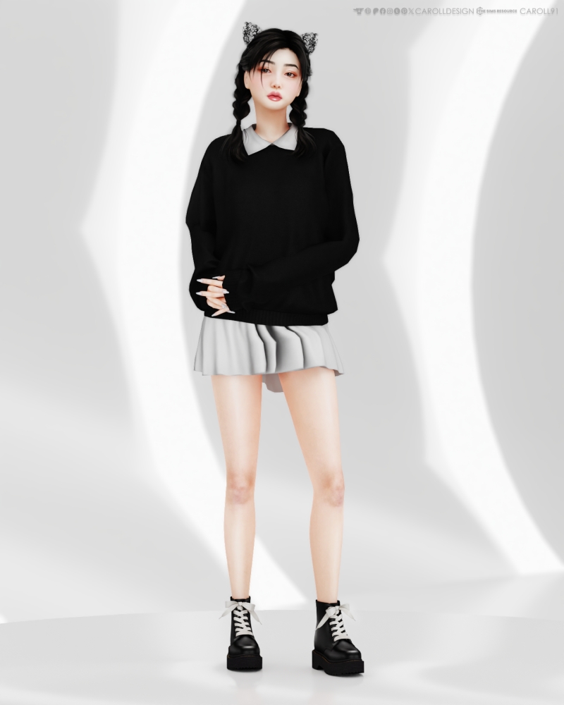 Alpha Jenny Bawden by carolldesign - The Sims 4 Custom Content