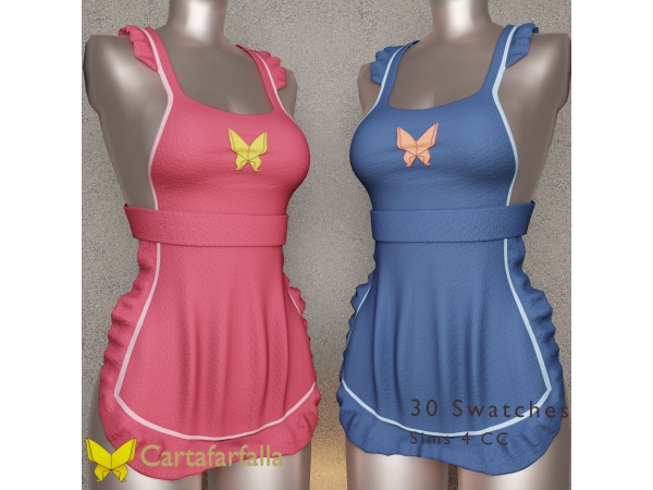 Alpha Cartafarfalla MIRETTE - The Sims 4 Custom Content