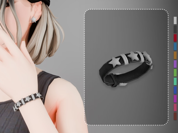 Alpha Kalani Star Bracelet - The Sims 4 Custom Content