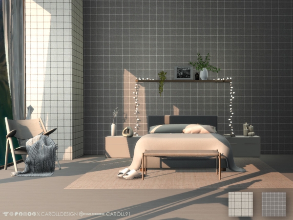 Alpha Nordico Wall - The Sims 4 Custom Content