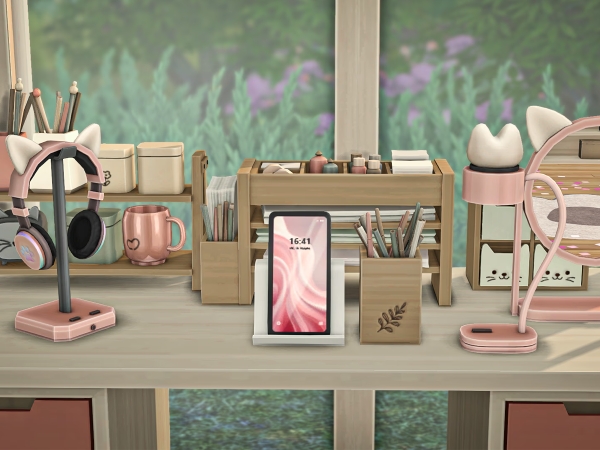 Alpha The Purrrrfect Office Part 2 - The Sims 4 Custom Content