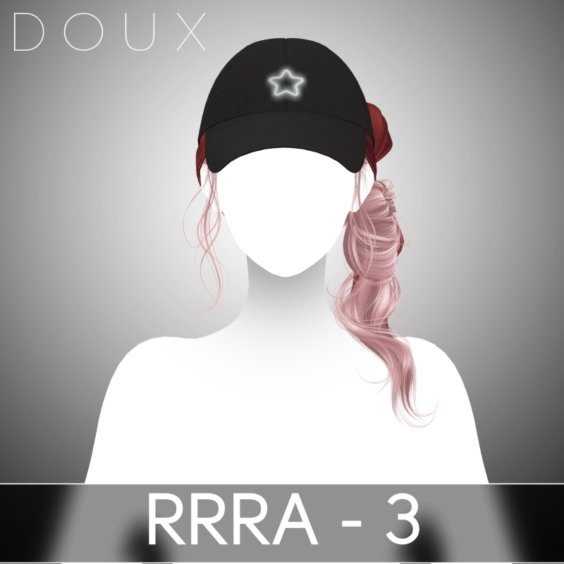 Alpha DOUX RRRA Hairstyle Style 4 FREE by douxhair - The Sims 4 Custom Content