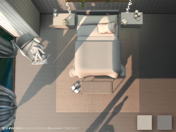 Alpha Nordico Floor by carolldesign - The Sims 4 Custom Content