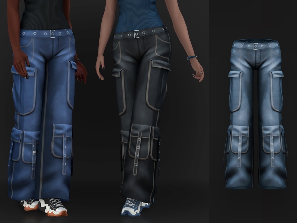 Maxis Match Kalani Pants - The Sims 4 Custom Content