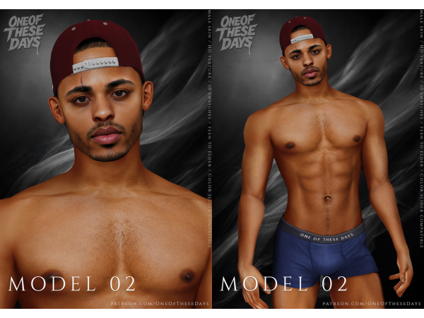 Alpha MODEL 02 SKINSKINOVERLAY facemask bodymask tray files - The Sims 4 Custom Content