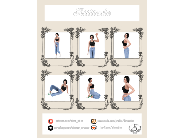 Mix Attitude - The Sims 4 Custom Content
