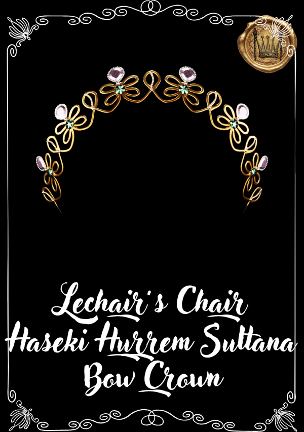 Alpha Haseki Hurrem Sultana Bow Crown by simsfinds - The Sims 4 Custom Content