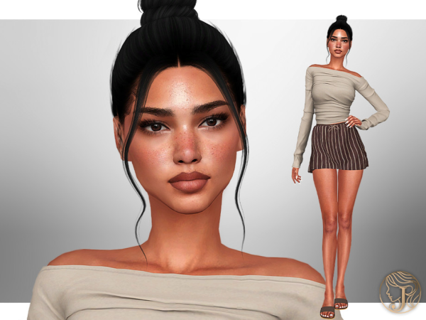 Alpha Emily Quinn by Jolea - The Sims 4 Custom Content