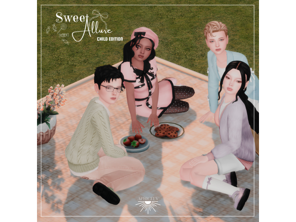 Maxis Match Sweet Allure Child Edition by apricitysims - The Sims 4 Custom Content