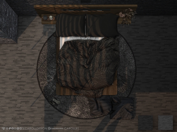 Alpha Mattoni Floor 3 by carolldesign - The Sims 4 Custom Content