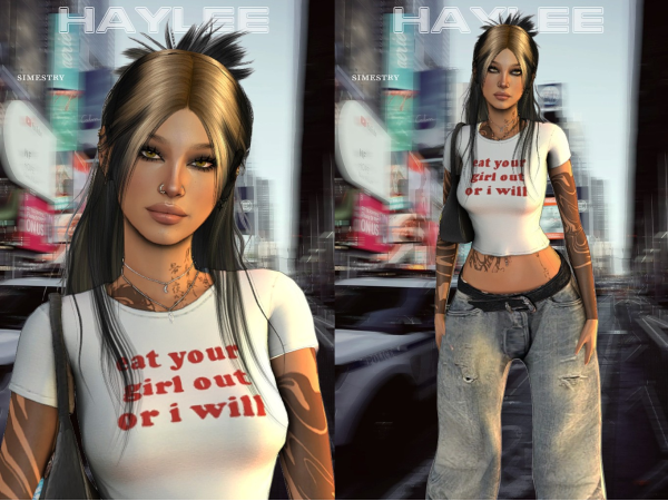 Alpha haylee by simstry - The Sims 4 Custom Content