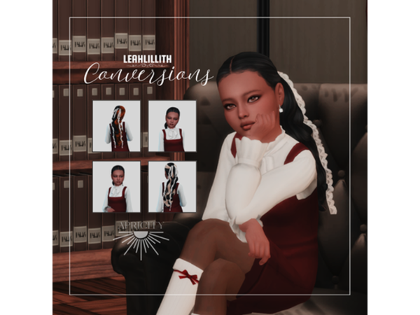 Maxis Match LeahLillith Dove Hair by apricitysims - The Sims 4 Custom Content
