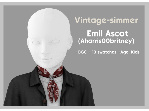 Mix Aharris00britney Richboy for Kids part1 simmer by vintage - The Sims 4 Custom Content