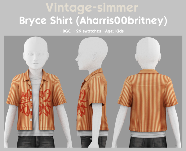 Mix Aharris00britney Richboy for Kids part1 simmer by simsfinds - The Sims 4 Custom Content