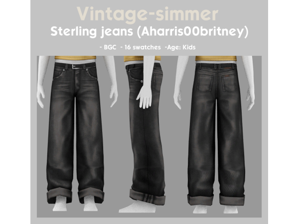 Alpha Aharris00britney Richboy for Kids part2 simmer by vintage - The Sims 4 Custom Content