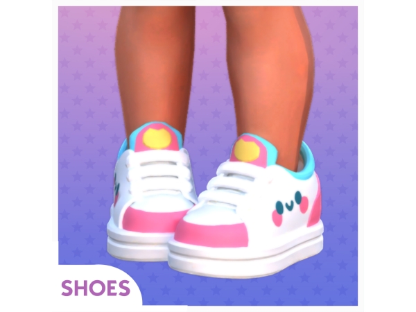 Maxis Match Cute Chibi Sneakers (Infants Toddlers) - The Sims 4 Custom Content