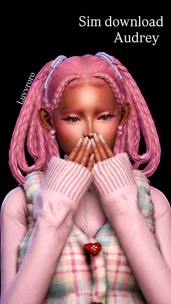 Maxis Match Audrey by simsfinds - The Sims 4 Custom Content