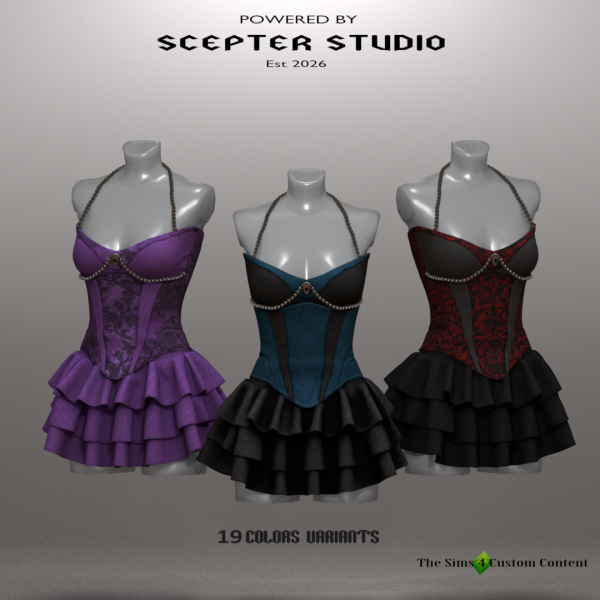 Alpha Xiera Outfit by scepterstudio - The Sims 4 Custom Content