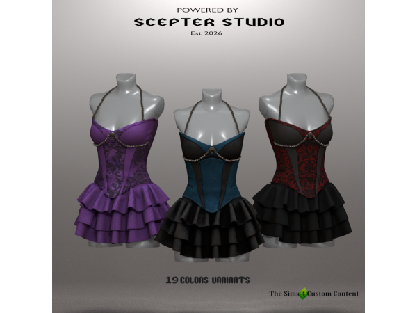 Alpha Xiera Outfit by Scepter - The Sims 4 Custom Content